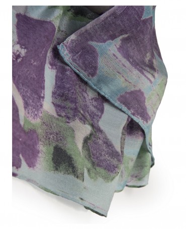 Палантин Женский SN40-OMBRE/BLEU.CIEL